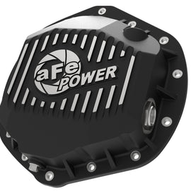 aFe Power Pro Series Rear Differential Cover Black w/ Machined Fins 14-18 Dodge Trucks 2500/3500 46-70392