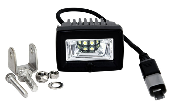 KC HiLiTES C-Series C2 LED 2in. Backup Area Flood Light 20w (Single) - Black 1519
