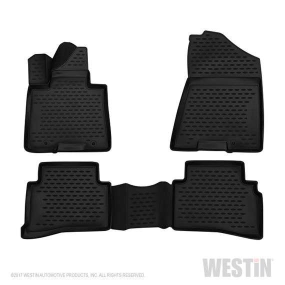 Westin 2016-2018 Kia Sportage Profile Floor Liners 4pc - Black 74-22-51051
