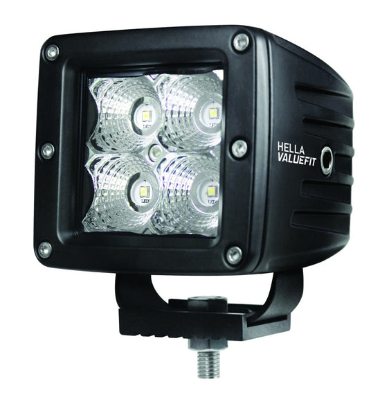 Hella HVF Cube 4 LED Off Road Kit - 3.1in 12W Spot Beam 357204031