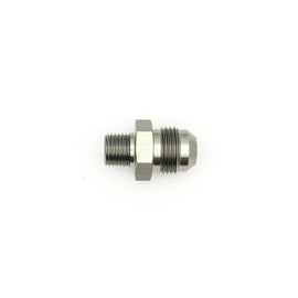 DeatschWerks 8AN Male Flare to 1/4-inch Male NPT Adapter