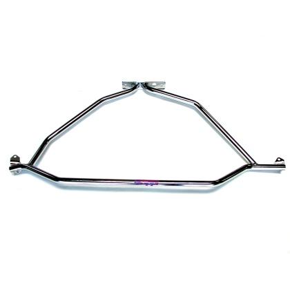 BBK 86-93 Mustang 5.0 Tubular Strut Tower Brace - Polished Chrome Finish 25040