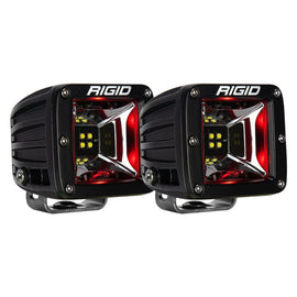 Rigid Industries Radiance 3in Red Backlight - Surface Mount - Pair 68202