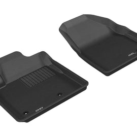 3D Maxpider 2009-2015 Honda Pilot Kagu Black Row 1 Customer Fit Floor Liners L1HD05811509