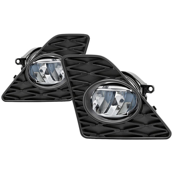 Spyder 13-15 Lexus GS350/GS450h w/F-Sport Pkg OEM LED Fog Lights w/Switch - Clear (FL-LGS13FS-LED-C) 9044304