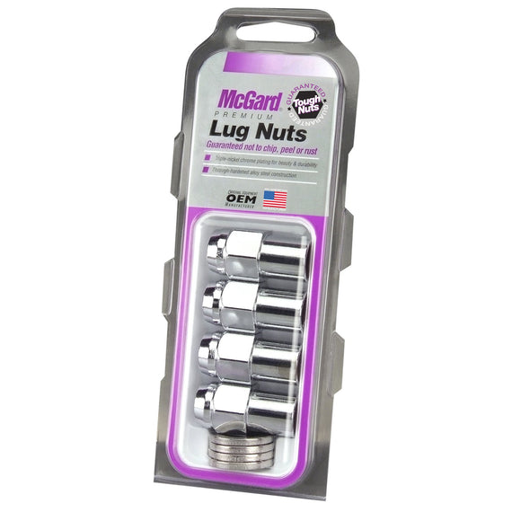 McGard HEX LUG NUT 4pk 1/2-20 REG. .746