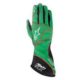 ALPINESTARS TECH 1-KX GLOVE RED GREEN WHITE SZ XXL