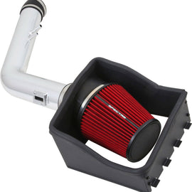 Spectre 11-14 Ford F250/350 V8-6.2L F/I Air Intake Kit - Polished w/Red Filter 9001