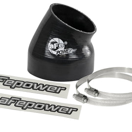 aFe Magnum FORCE Silicone Replacement Coupling Kit 4in ID x 30 Deg. Elbow Coupler - Black 59-00097