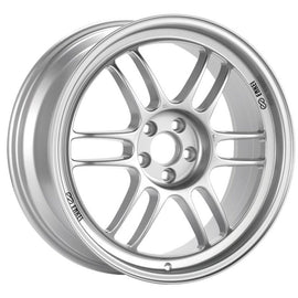 Enkei RPF1 17x9.5 5x114.3 38mm Offset 73mm Bore Silver Wheel Evo 8 & 9  *Requires Spacer* 3797956538SP
