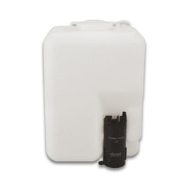 Vibrant Windshield Washer Bottle Repl Kit 1.2L bottle incl bottle ele pump mounting bracket hose 10400