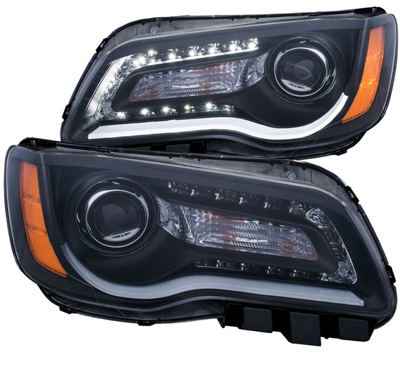 Anzo Headlight Lamp Driver & Passenger Side New Sedan LH RH for 121495 121495