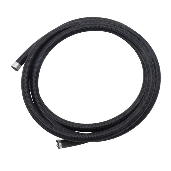 Russell Performance -8 AN ProClassic II Black Hose (Pre-Packaged 10 Foot Roll) 632125