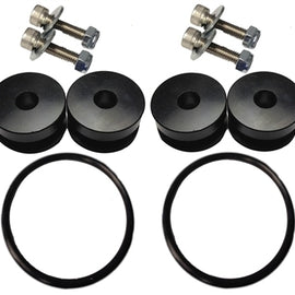 Torque Solution Billet Bumper Quick Release Kit Combo (Black): Universal TS-UNI-026Bc