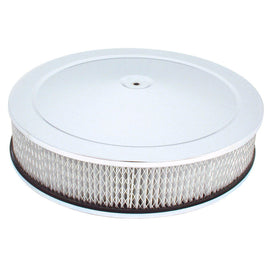 Spectre Air Cleaner 14in. x 3in. / Chrome - Paper 4760