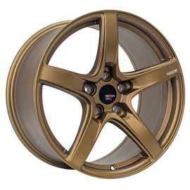 Option Lab R555 18x9.5 5x114.3 +38 cb73.1 Formula Bronze Wheel/Rim L55-89565-38-MBZ