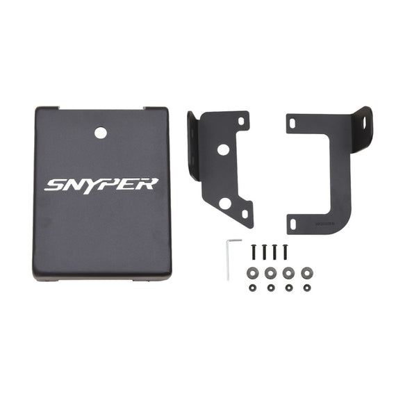 Westin/Snyper 07-17 Jeep Wrangler Evap Canister Skid Plate - Textured Black 42-21035