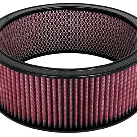 aFe MagnumFLOW Air Filters Round Racing P5R A/F RR P5R 14OD x 12ID x 5H E/M (Blk/Red) 18-11416