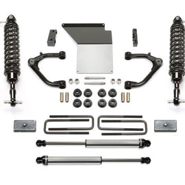 Fabtech 14-18 GM K1500 w/OE Alum. UCA 4in Uniball UCA System w/DL 2.5 Resi Coilover & Rear DL Shocks K1110DL