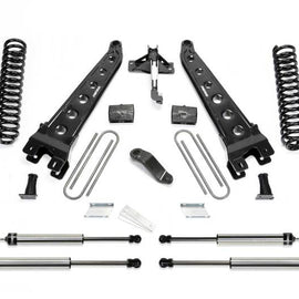 Fabtech 18 Ford F450/F550 4WD Diesel 6in Rad Arm Sys w/Coils & Dl Shks K2304DL