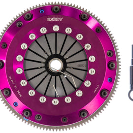 Exedy 2003-2007 Infiniti G35 V6 Hyper Twin Carbon-D Clutch Strap Drive Sprung Center Disc Push Type NT01HDMC