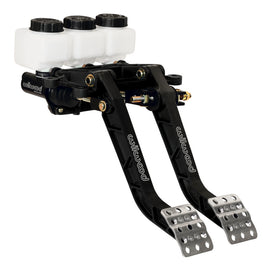 Wilwood Adjustable Dual Pedal - Brake / Clutch - Fwd. Swing Mount - 6.25:1 340-11295