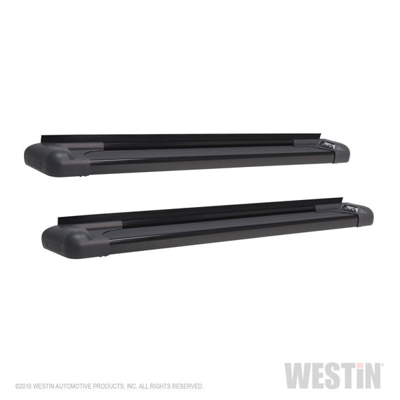 Westin SG6 Black Aluminum Running Boards 68.4in 27-65715