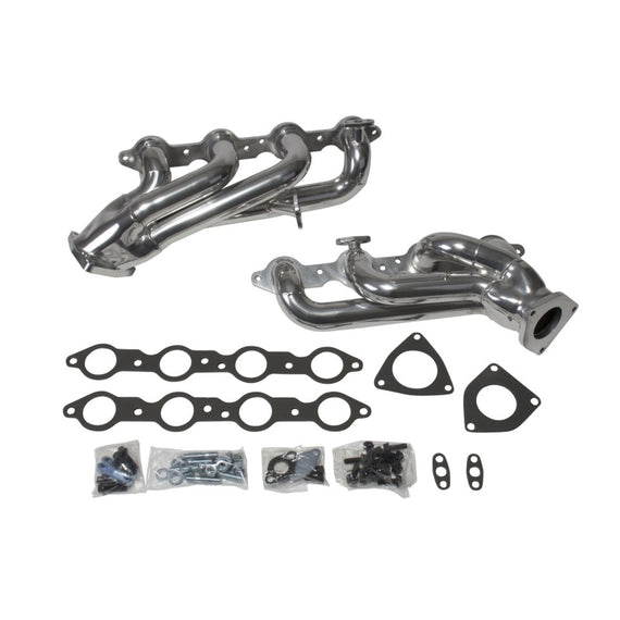 BBK 4005 Shorty Headers, Chrome, 1999-2013 GM Truck/SUV 4.8/5.3L 4005