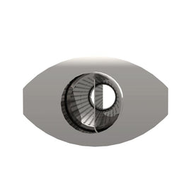 QTP 2.5in Weld-On 304SS AR3 Muffler 12250