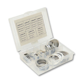 Vibrant Box Set of Crush Washers - 10 of each Size: -3AN to -16AN 20998