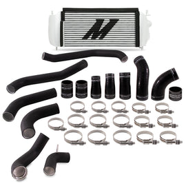 Mishimoto 2017+ Ford F150 3.5L EcoBoost Performance Intercooler Kit - Silver Cooler Black Pipes MMINT-F35T-17KBSL
