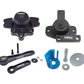Torque Solution Engine Transmission & Pendulum Mount Kit w/ Race Insert VW Jetta Golf 2006-2008.5 TS-VW-012P-AR