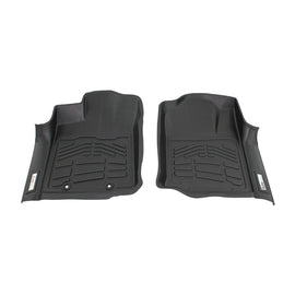 Westin 2016-2018 Toyota Tacoma Access/Dbl Cab Wade Sure-Fit Floor Liners Front - Black 72-110079