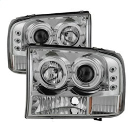 Spyder 5010360 PRO-YD-FF25099-1P-G2-C Projector Headlights Vers 2 Halo LED Chrm 5010360