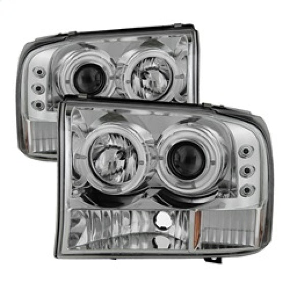 Spyder 5010360 PRO-YD-FF25099-1P-G2-C Projector Headlights Vers 2 Halo LED Chrm 5010360