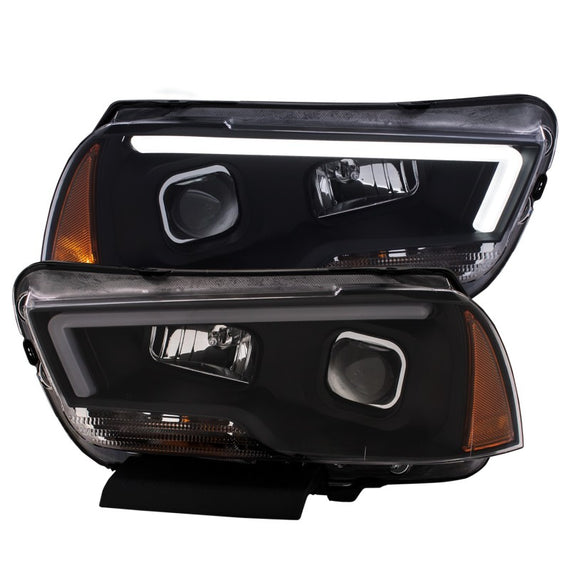 Anzo Projector Headlights Black Halo For 11-14 Dodge Charger #121524 121524