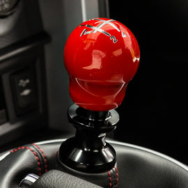 Raceseng Contour Shift Knob (Gate 5 Engraving) VW / Audi Adapter - Red Gloss 08231RG-08015-081202