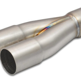 Vibrant 2-1 SS Merge Collectors (1-1/2in Inlet Slipover ID 1-3/4in Outlet OD) - Sold Individually 10350