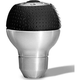 MOMO RACE AIR SHIFT KNOB TOP GRAIN LEATHER UPPER WITH ALUMINUM LOWER