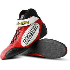 MOMO GT PRO DRIVING SHOE CALF AIRLEATHER RED SZ6.5