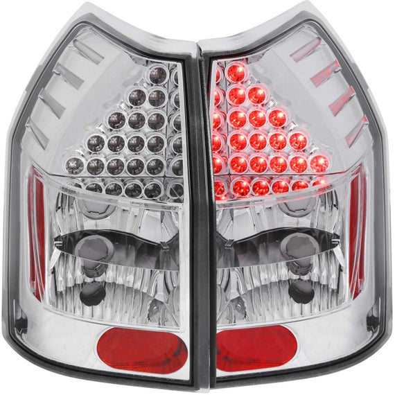 ANZO 2005-2008 Dodge Magnum LED Taillights Chrome 321016