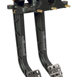 Wilwood Adjustable Dual Pedal - Brake / Clutch - Rev. Swing Mount - 6.25:1 340-11299