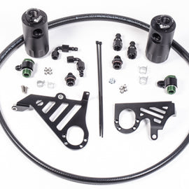 Radium Engineering 15-18 Ford Focus ST Dual Catch Can Kit 20-0358
