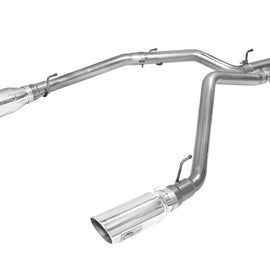 aFe MACHForce XP DPF-Back Exhaust 3in SS w/ 5in Polished Tips 2014 Dodge Ram 1500 V6 3.0L EcoDiesel 49-42045-P