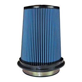 Injen SuperNano Web Dry Air Filter - 5in Flange ID / 7in  Base / 7.9in Media Height / 5in Top X-1107-BB