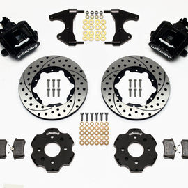 Wilwood Combination Parking Brake Rear Kit 11.00in Drilled Civic / Integra Drum 2.46 Hub Offset 140-10208-D