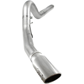 aFe Atlas 5in DPF-Back Aluminized Steel Exh Sys, Ford Diesel Trucks 08-10 V8-6.4L (td) Polished tip 49-03054-P