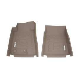 Westin 2015-2018 Ford Mustang Wade Sure-Fit Floor Liners Front - Tan 72-130077