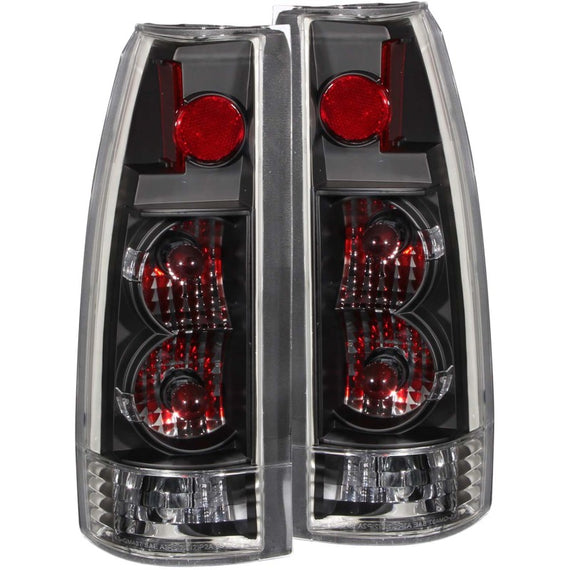 Anzo 211144 Black Clear Tail Lights fit for Suburban/Tahoe/Blazer/Yukon/Escalade 211144