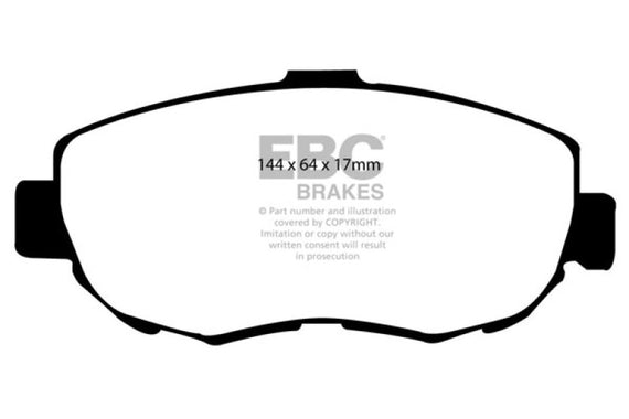 EBC DP31223C REDSTUFF CERAMIC PERFORMANCE BRAKE PADS - FRONT DP31223C